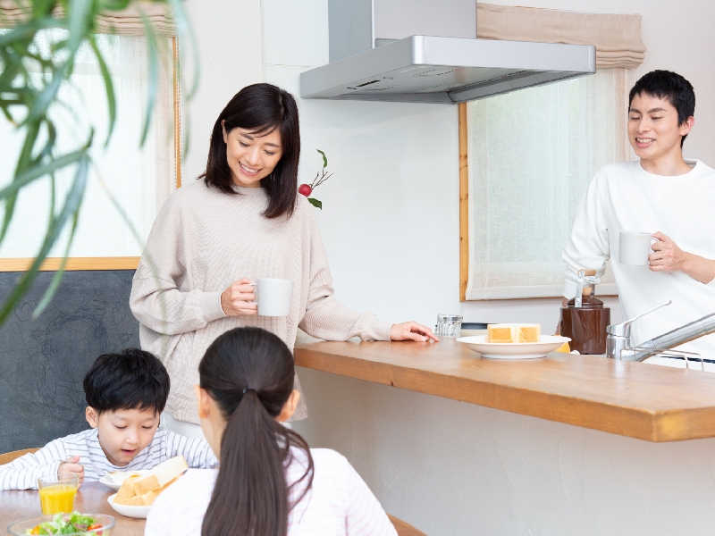 夏涼しくて、冬暖かい